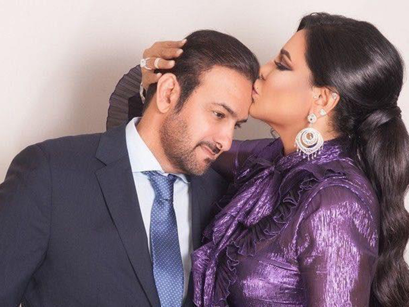 اضغط لمشاهدة الصور: أحلام تتعزل بزوجها مبارك الهاجري